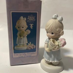 Precious Moments Figurine 530026 You’re My Number One Friend 1993